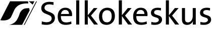 Selkokeskus logo. Länk går till stiftelsens hemsida